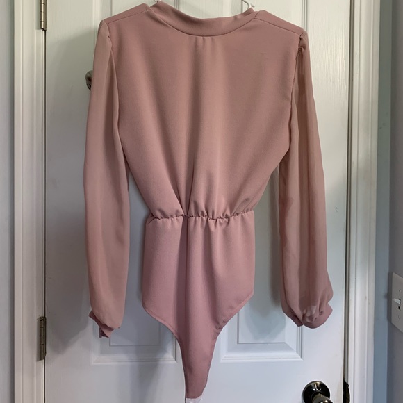 Rose color bodysuit - Picture 2 of 2